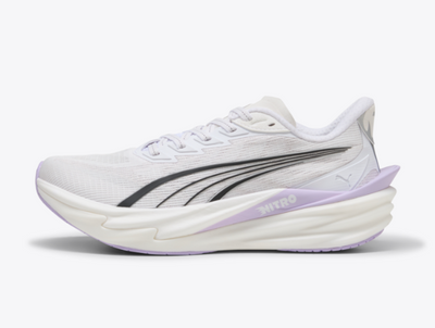Puma Women's Deviate Nitro 4 - PUMA WHITE-LIGHT LAVENDER