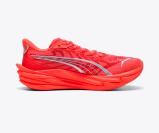 Puma Men's Deviate Nitro 4 - ULTRA RED-PUMA SILVER