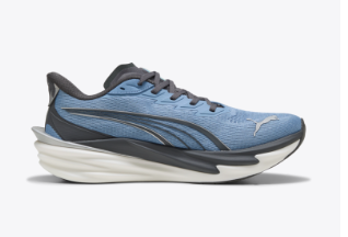 Puma Deviate Nitro 4 para hombre - Azul zen-Gris cambiante