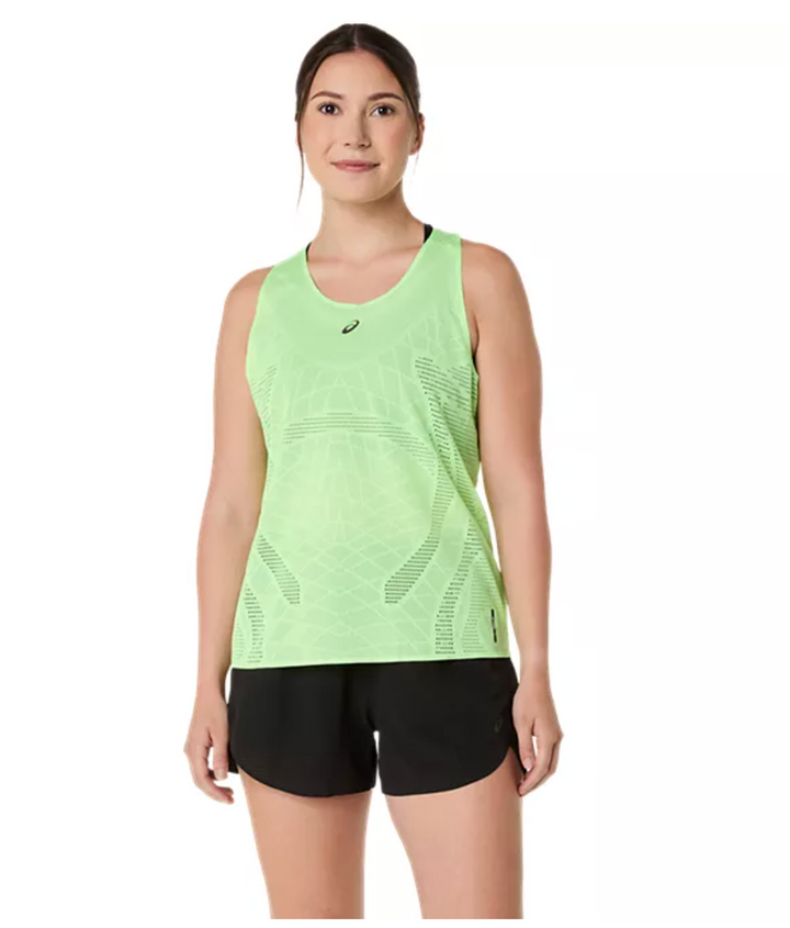 ASICS Women's Metarun Tank - Illuminate Green (2012D416-300)