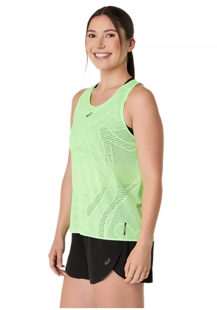 ASICS Women's Metarun Tank - Illuminate Green (2012D416-300)