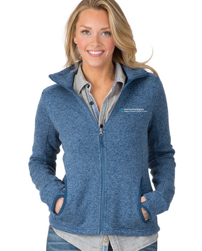 Hospital General Brigham Faulkner de Massachusetts - Chaqueta jaspeada para mujer (5493)