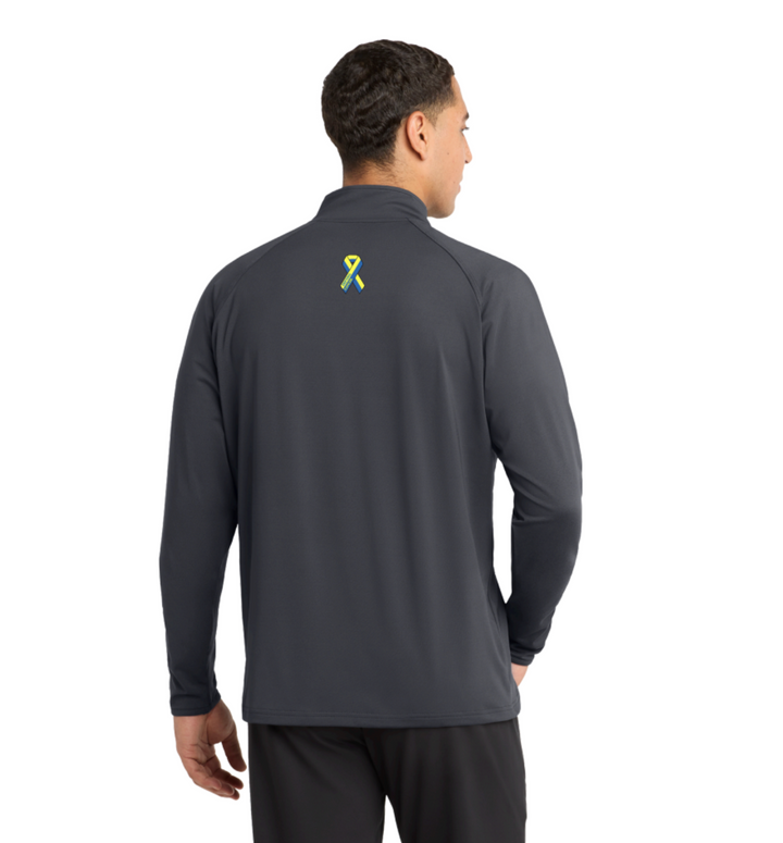 DFMC Team Ashley - Jersey de hombre con cremallera de 1/4 (ST850)