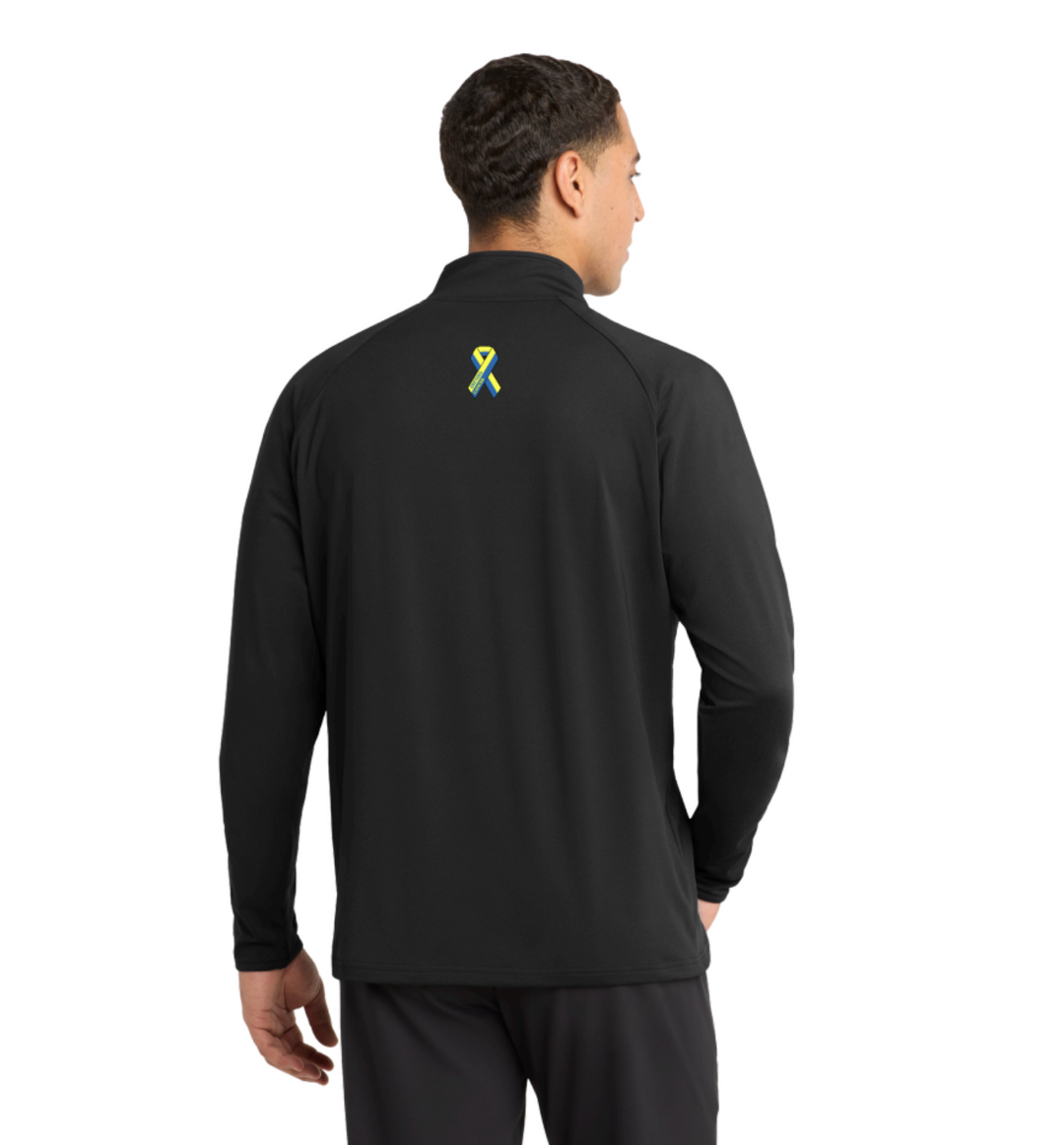 DFMC Team Ashley - Jersey de hombre con cremallera de 1/4 (ST850)