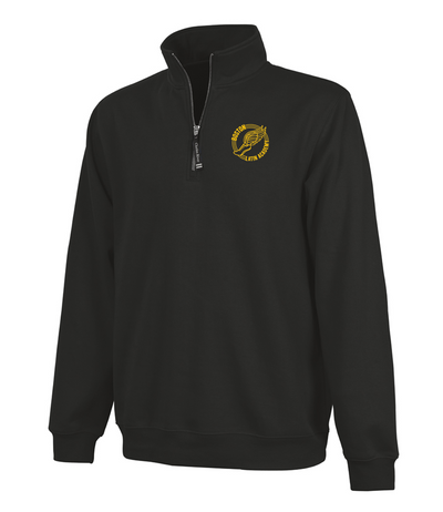 Sudadera unisex con cremallera de un cuarto de longitud Cross Country de Attleboro Crosswind (9359) 