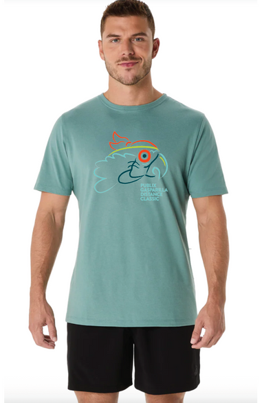 Gasparilla Expo 2026 ASICS Unisex Short Sleeve Tee Celadon (GAS-12)