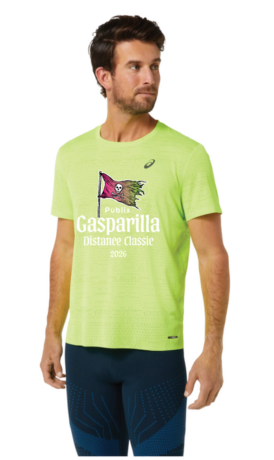Gasparilla Expo 2026 ASICS Ventilate Actibreeze SS Hazard Green para hombre (2011C231) (GAS-11)