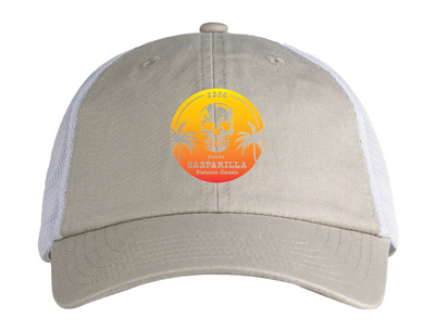Gasparilla Expo 2026 Trucker Cap - Stone/White (BA601) (GAS-48)