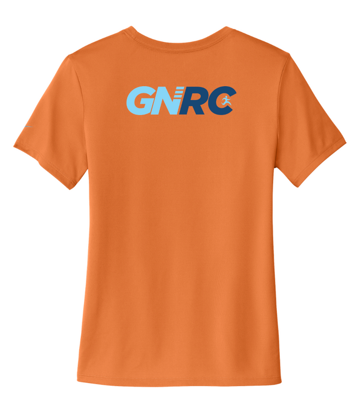 Maratón de la Antártida - Camiseta Nike Team rLegend para hombre, Negra (NKDX8734)