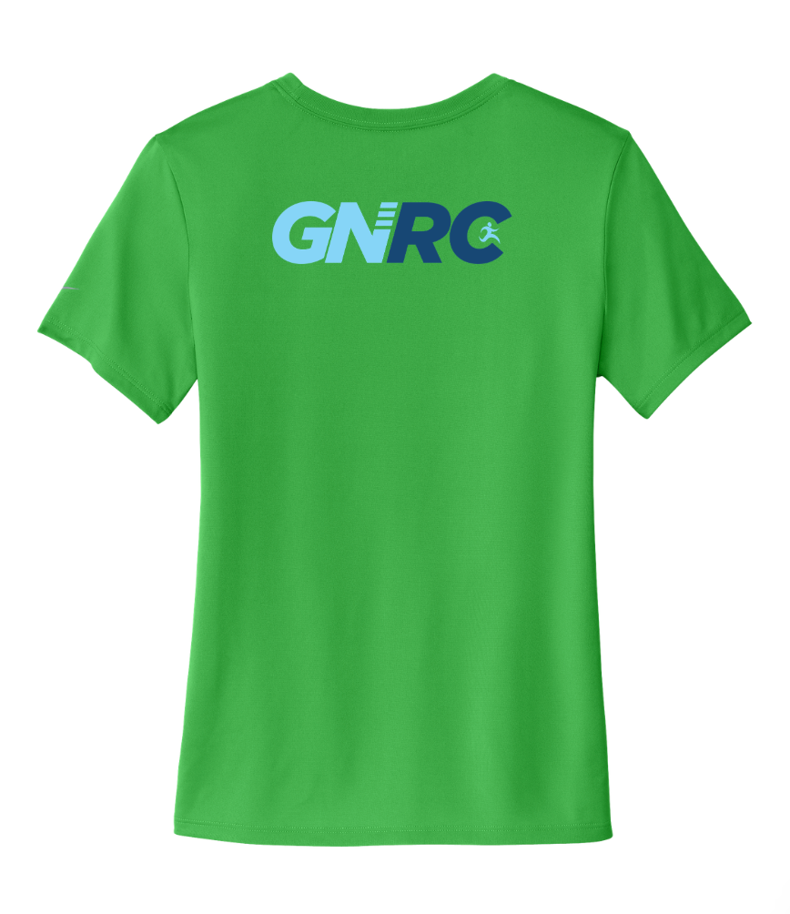 Maratón de la Antártida - Camiseta Nike Team rLegend para hombre, Negra (NKDX8734)