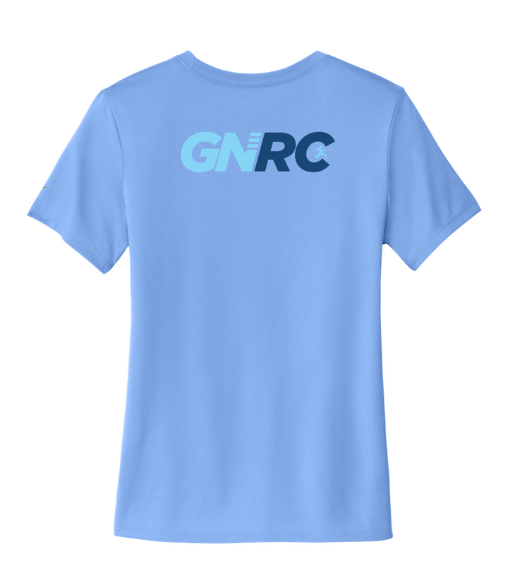 Maratón de la Antártida - Camiseta Nike Team rLegend para hombre, Negra (NKDX8734)