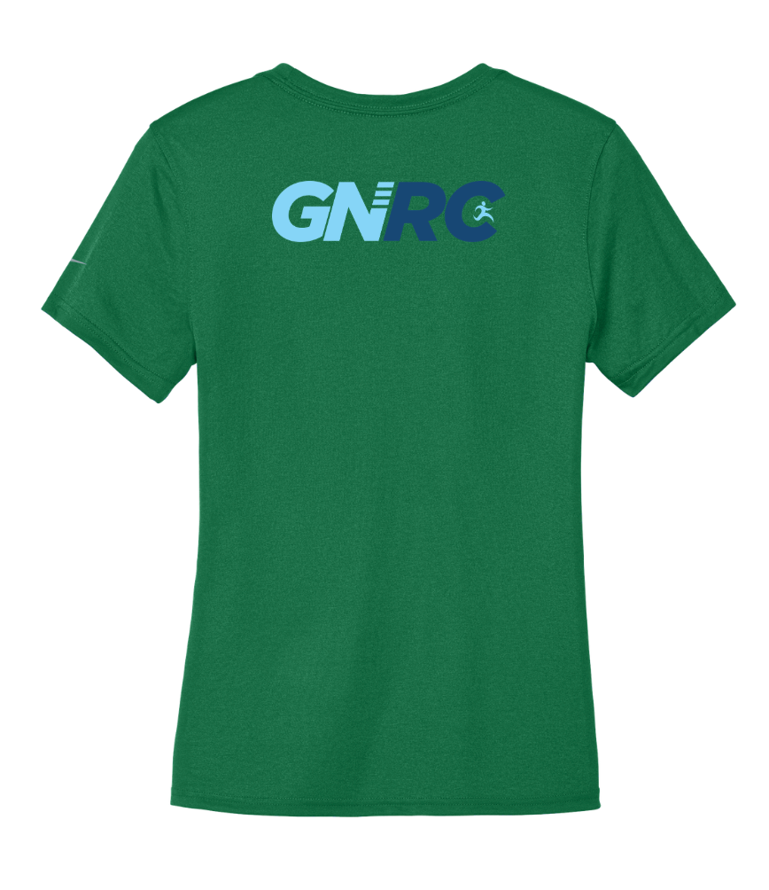 Maratón de la Antártida - Camiseta Nike Team rLegend para hombre, Negra (NKDX8734)