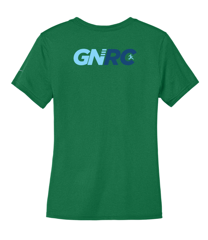 Maratón de la Antártida - Camiseta Nike Team rLegend para hombre, Negra (NKDX8734)