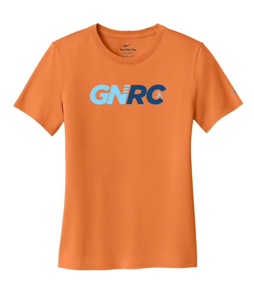 Maratón de la Antártida - Camiseta Nike Team rLegend para hombre, Negra (NKDX8734)