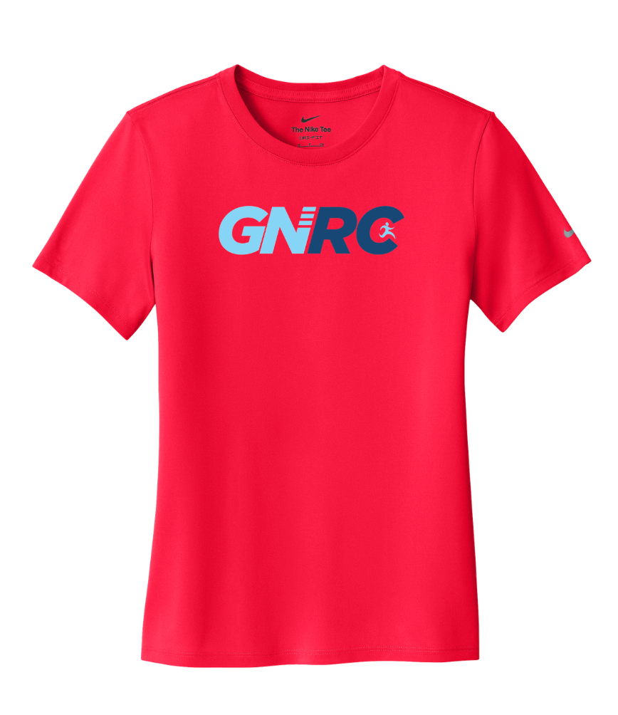 Maratón de la Antártida - Camiseta Nike Team rLegend para hombre, Negra (NKDX8734)