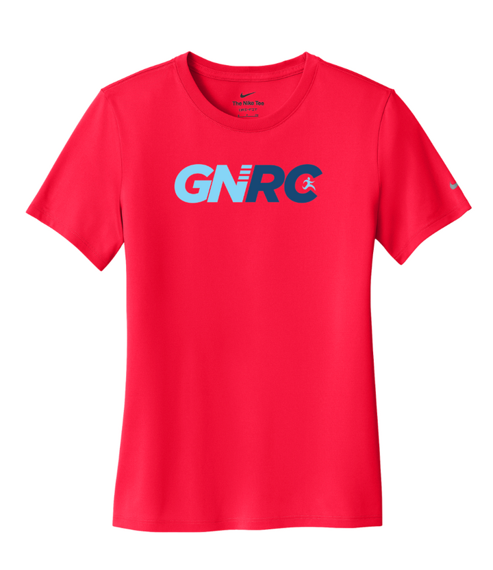 Maratón de la Antártida - Camiseta Nike Team rLegend para hombre, Negra (NKDX8734)