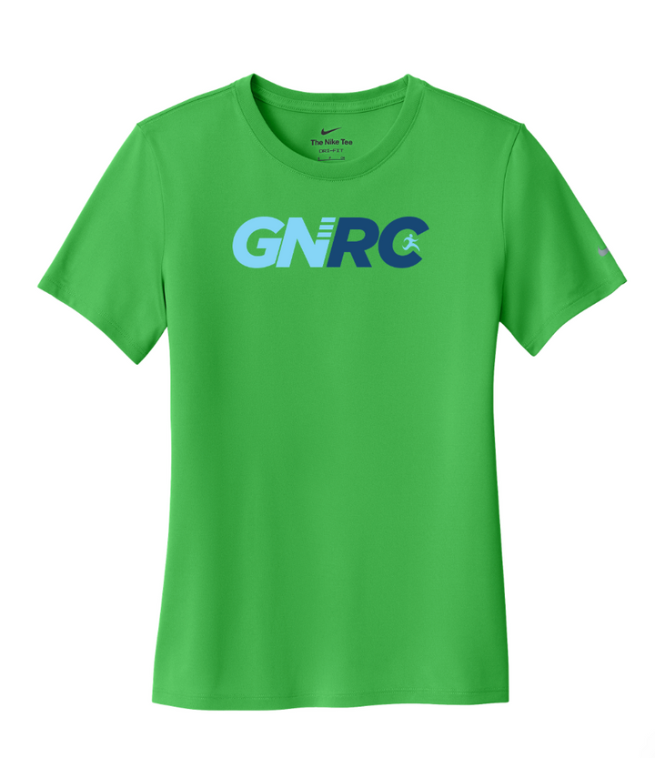 Maratón de la Antártida - Camiseta Nike Team rLegend para hombre, Negra (NKDX8734)