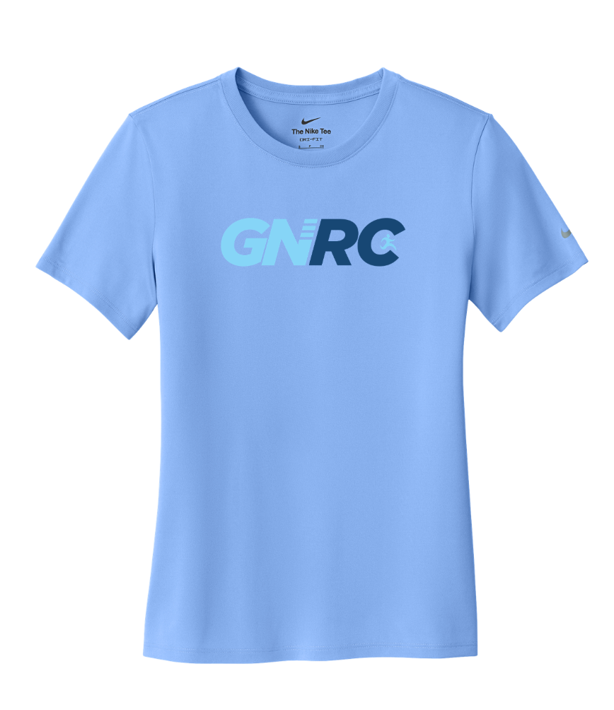 Maratón de la Antártida - Camiseta Nike Team rLegend para hombre, Negra (NKDX8734)