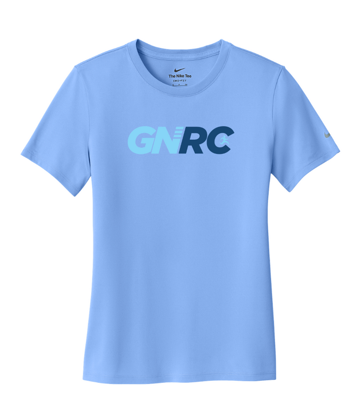 Maratón de la Antártida - Camiseta Nike Team rLegend para hombre, Negra (NKDX8734)