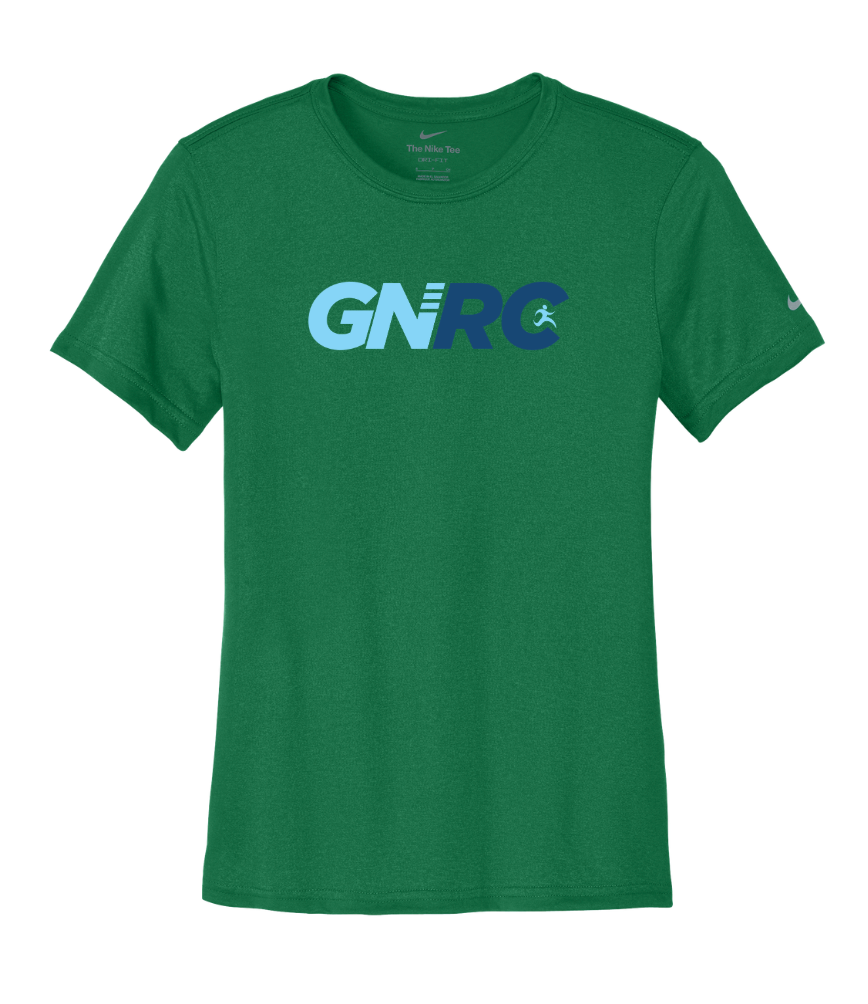 Maratón de la Antártida - Camiseta Nike Team rLegend para hombre, Negra (NKDX8734)