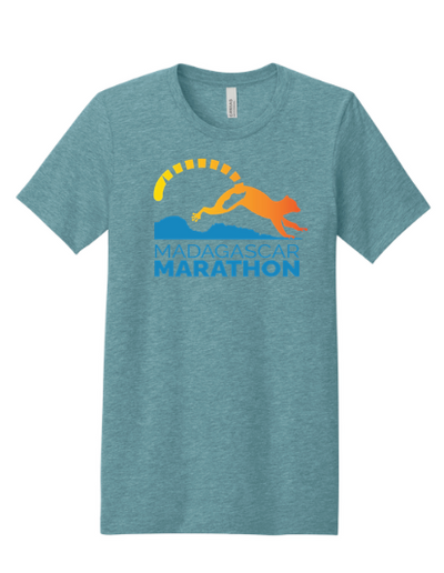 Madagascar Marathon - Men's Heather CVC T-Shirt (BC3001CVC)