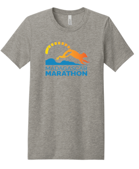 Madagascar Marathon - Men's Heather CVC T-Shirt (BC3001CVC)
