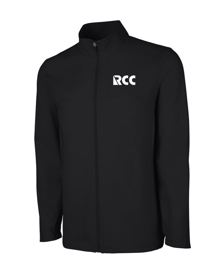 Parkway Running Club - Chaqueta elástica con cremallera completa Lexington para hombre de Charles River (9614)