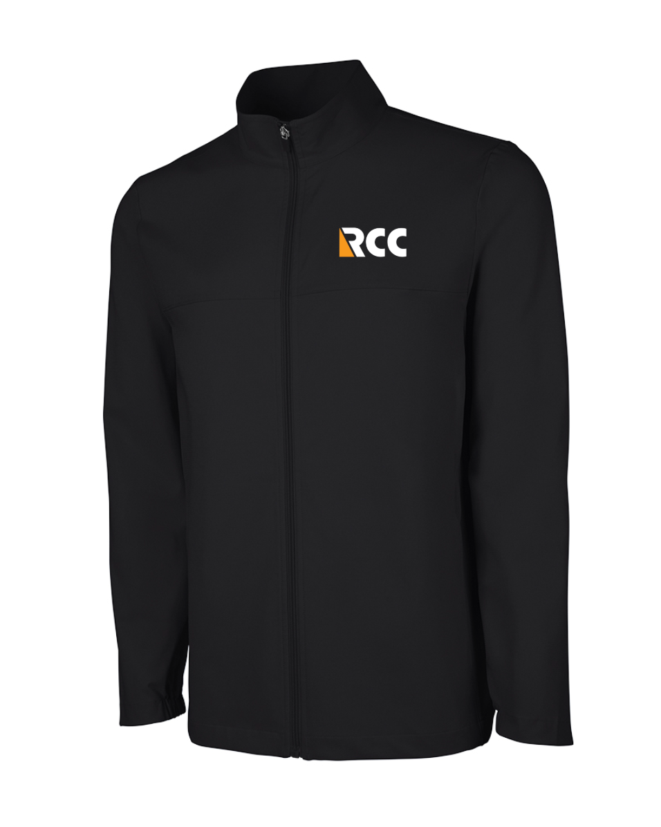 Parkway Running Club - Chaqueta elástica con cremallera completa Lexington para hombre de Charles River (9614)