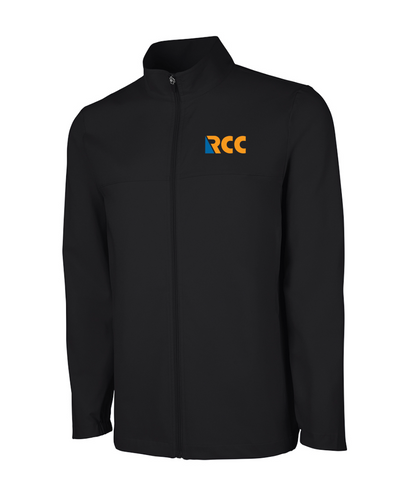 Parkway Running Club - Chaqueta elástica con cremallera completa Lexington para hombre de Charles River (9614)
