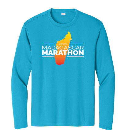 Madagascar Marathon - Men's Long Sleeve UPF 50 Performance Tee (ST350LS)