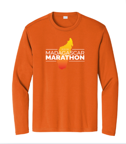 Madagascar Marathon - Men's Long Sleeve UPF 50 Performance Tee (ST350LS)