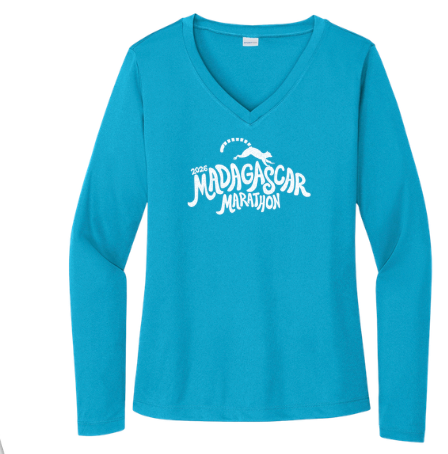 Madagascar Marathon- Women's Long Sleeve UPF 50 Performance Tee (LST353LS)