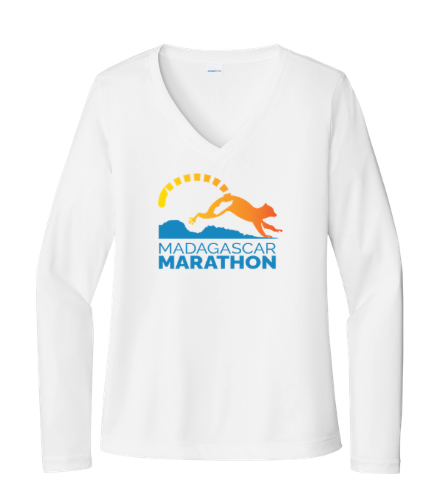 Madagascar Marathon- Women's Long Sleeve UPF 50 Performance Tee (LST353LS)