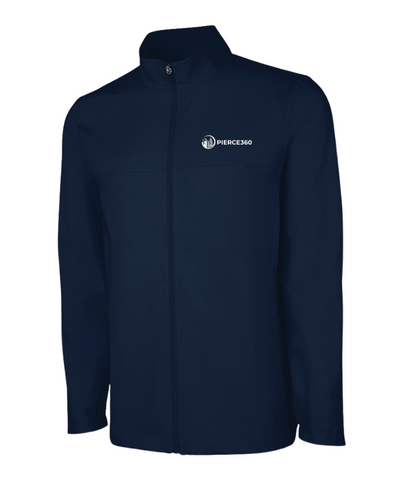 Parkway Running Club - Chaqueta elástica con cremallera completa Lexington para hombre de Charles River (9614)
