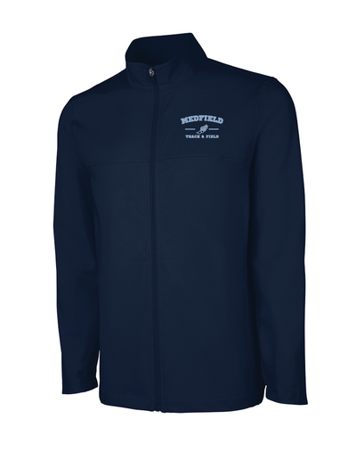 Parkway Running Club - Chaqueta elástica con cremallera completa Lexington para hombre de Charles River (9614)
