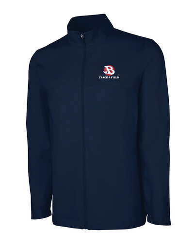 Parkway Running Club - Chaqueta elástica con cremallera completa Lexington para hombre de Charles River (9614)