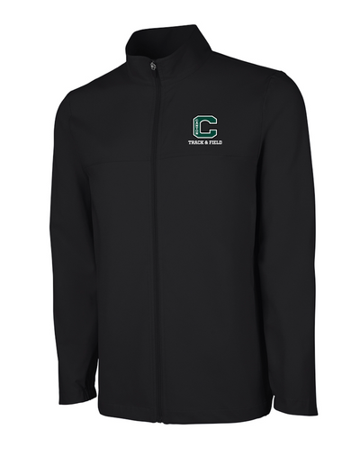 Parkway Running Club - Chaqueta elástica con cremallera completa Lexington para hombre de Charles River (9614)