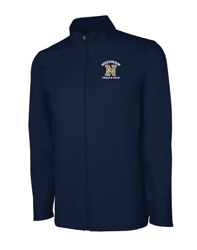 Parkway Running Club - Chaqueta elástica con cremallera completa Lexington para hombre de Charles River (9614)