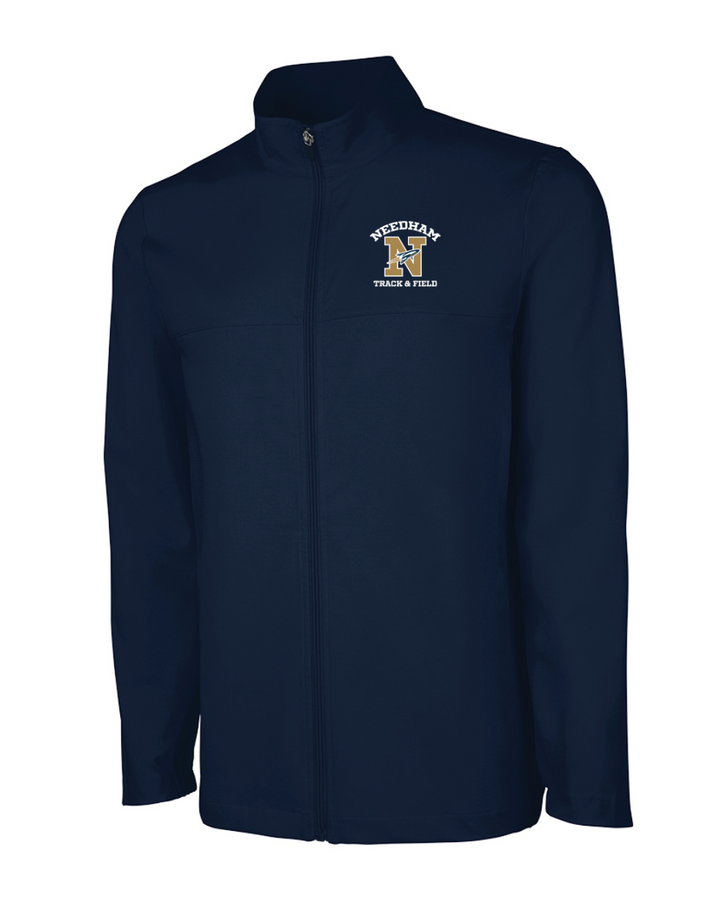 Parkway Running Club - Chaqueta elástica con cremallera completa Lexington para hombre de Charles River (9614)