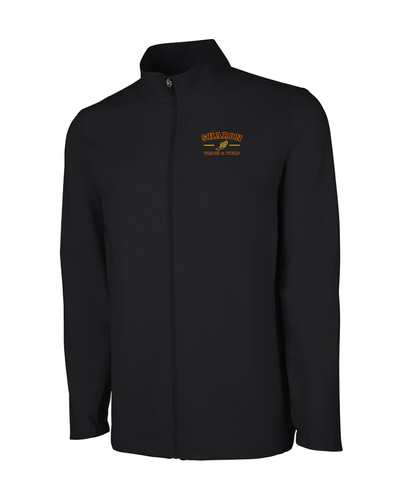 Parkway Running Club - Chaqueta elástica con cremallera completa Lexington para hombre de Charles River (9614)