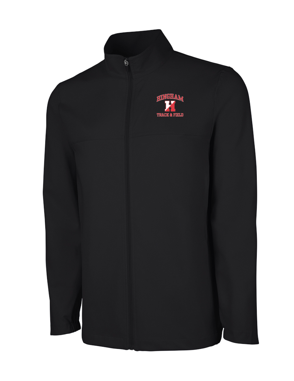 Parkway Running Club - Chaqueta elástica con cremallera completa Lexington para hombre de Charles River (9614)
