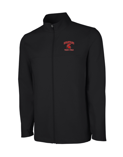 Parkway Running Club - Chaqueta elástica con cremallera completa Lexington para hombre de Charles River (9614)