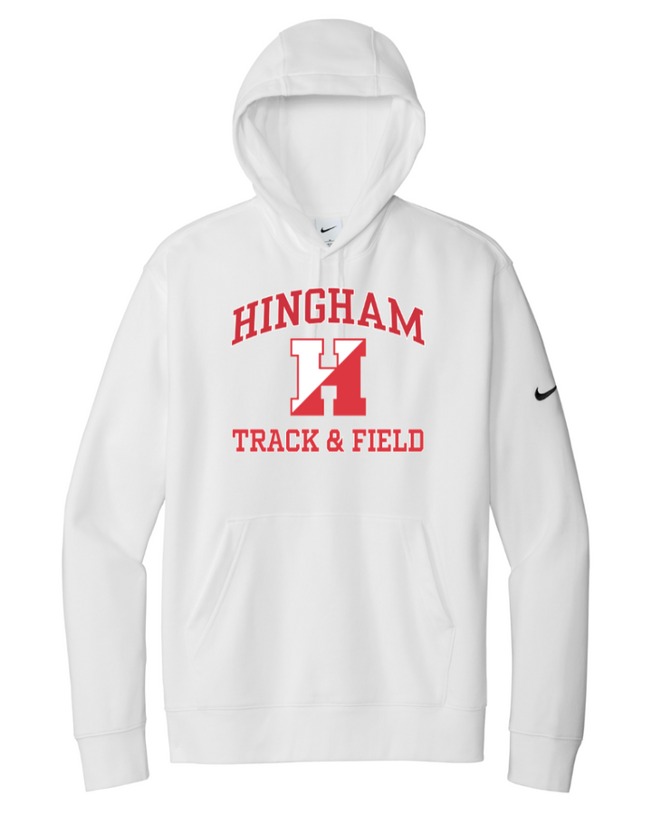 Hingham Youth XC & TF - Men's NikeClub Fleece Pullover Hoodie (NKDR1499)