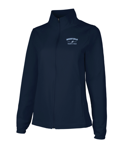 Suburban Striders - Chaqueta elástica con cremallera completa Lexington para mujer de Charles River (5614)