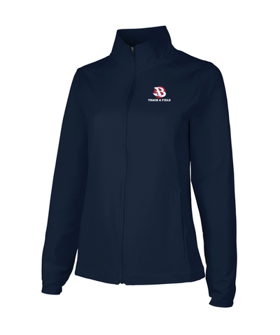 Suburban Striders - Chaqueta elástica con cremallera completa Lexington para mujer de Charles River (5614)