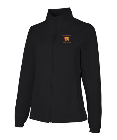 Suburban Striders - Chaqueta elástica con cremallera completa Lexington para mujer de Charles River (5614)