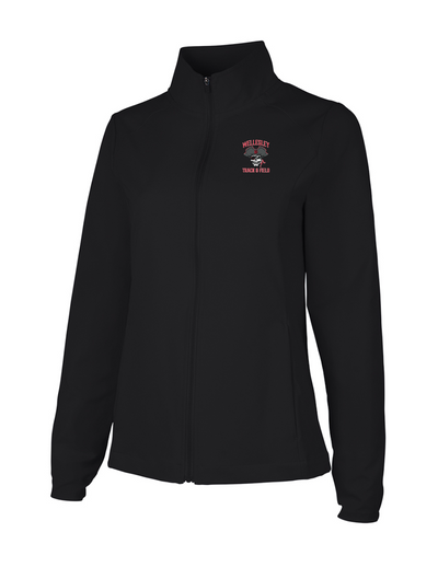 Suburban Striders - Chaqueta elástica con cremallera completa Lexington para mujer de Charles River (5614)