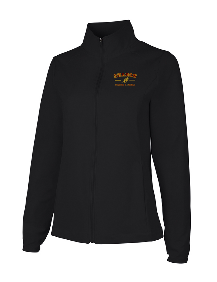 Suburban Striders - Chaqueta elástica con cremallera completa Lexington para mujer de Charles River (5614)