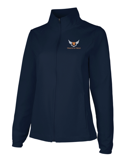 Suburban Striders - Chaqueta elástica con cremallera completa Lexington para mujer de Charles River (5614)