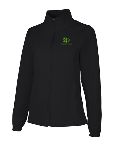 Suburban Striders - Chaqueta elástica con cremallera completa Lexington para mujer de Charles River (5614)